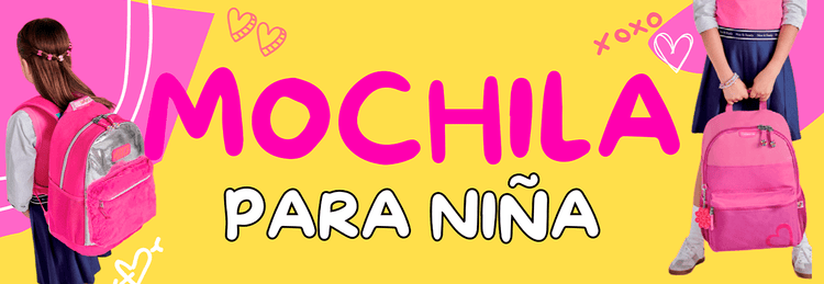 Mochila Primaria Niña