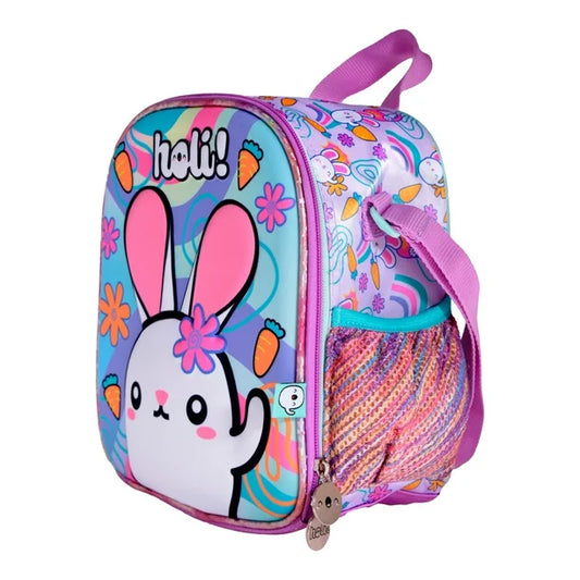 Lonchera Conejito Holi / Ruz - Moda Elisa - Encuentra bolsas para dama, carteras, cosmetiqueras, mochilas, maletas, portafolios y más!