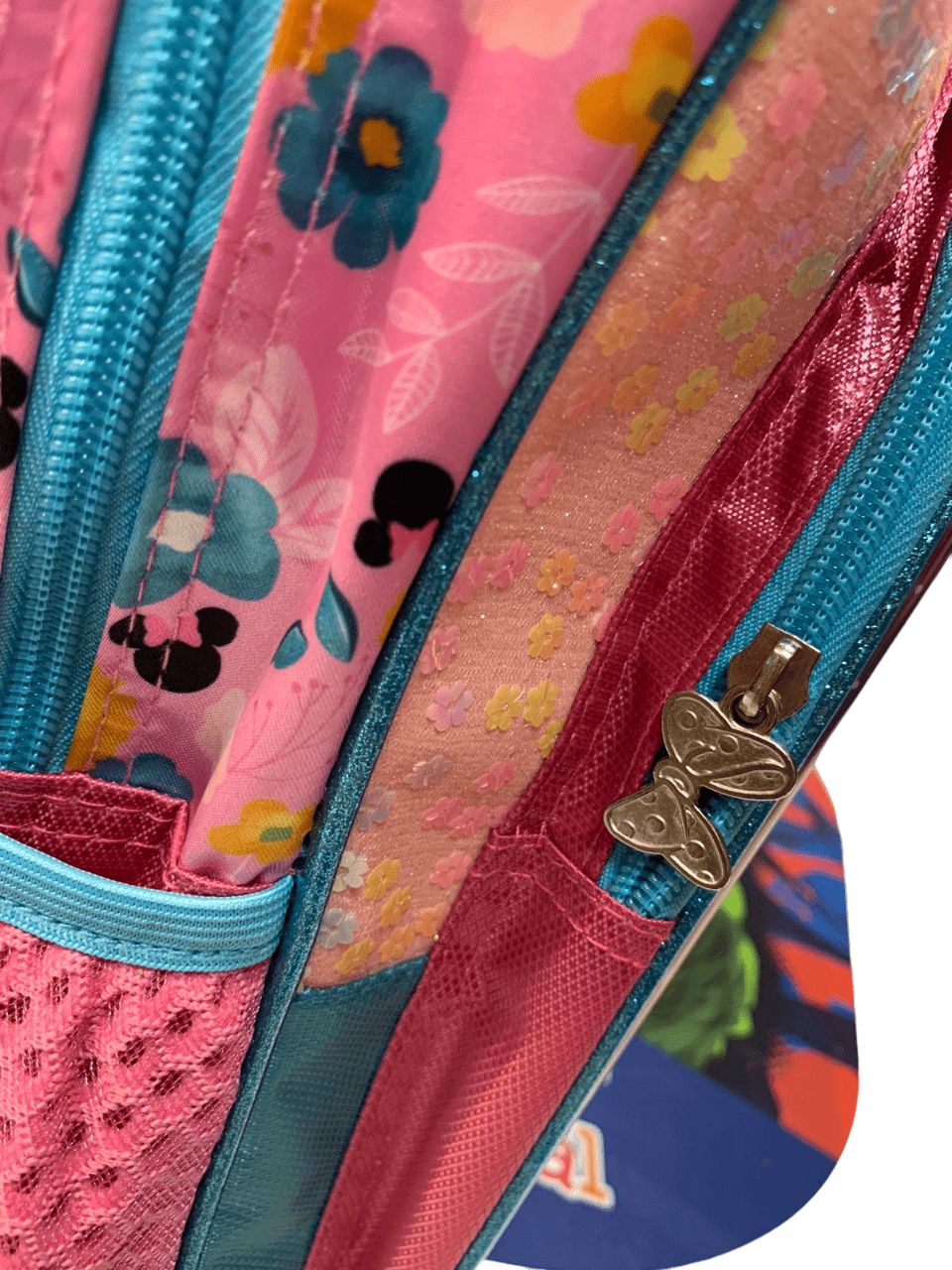 Mochila Primaria Minnie / Ruz (Carrito opcional)