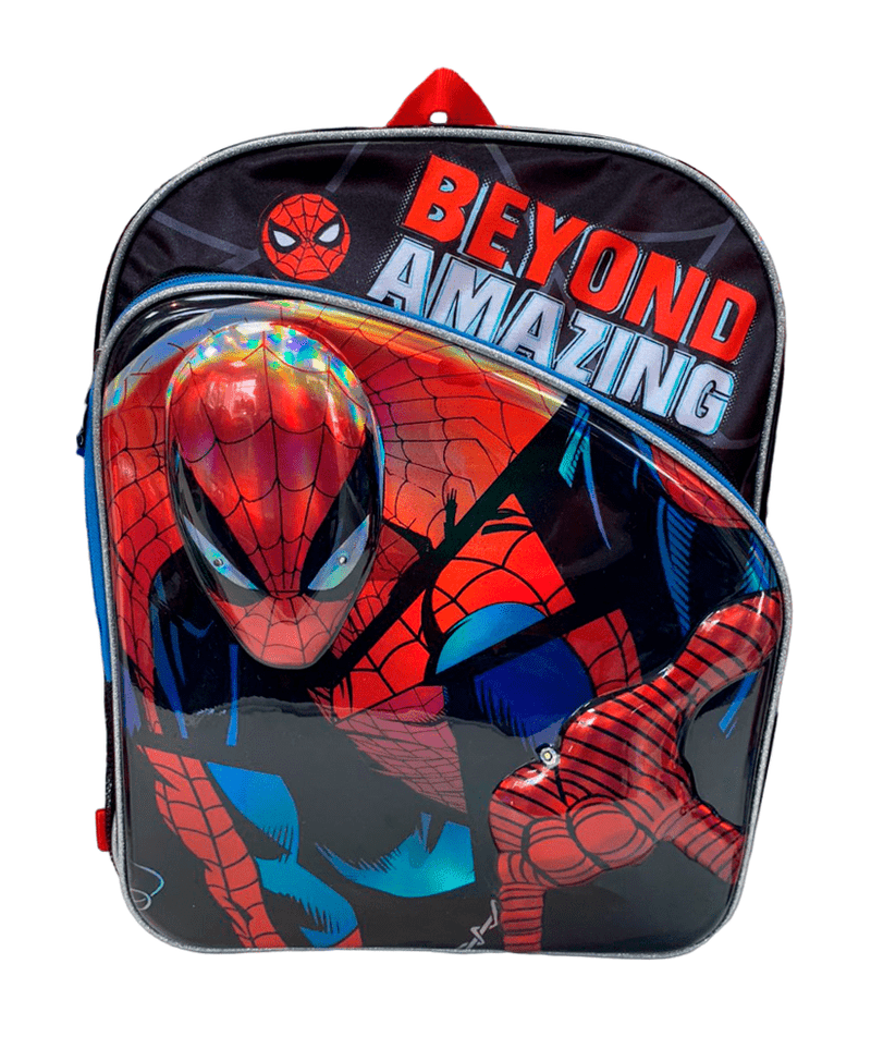 Mochila Primaria Spiderman 3D Ruz Carrito opcional 2023 Moda