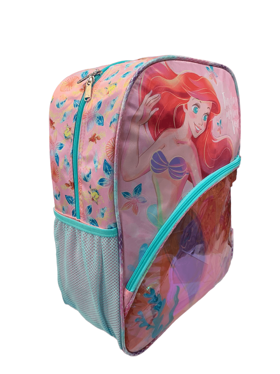 Mochila Primaria La Sirenita / Ruz (Carrito opcional)