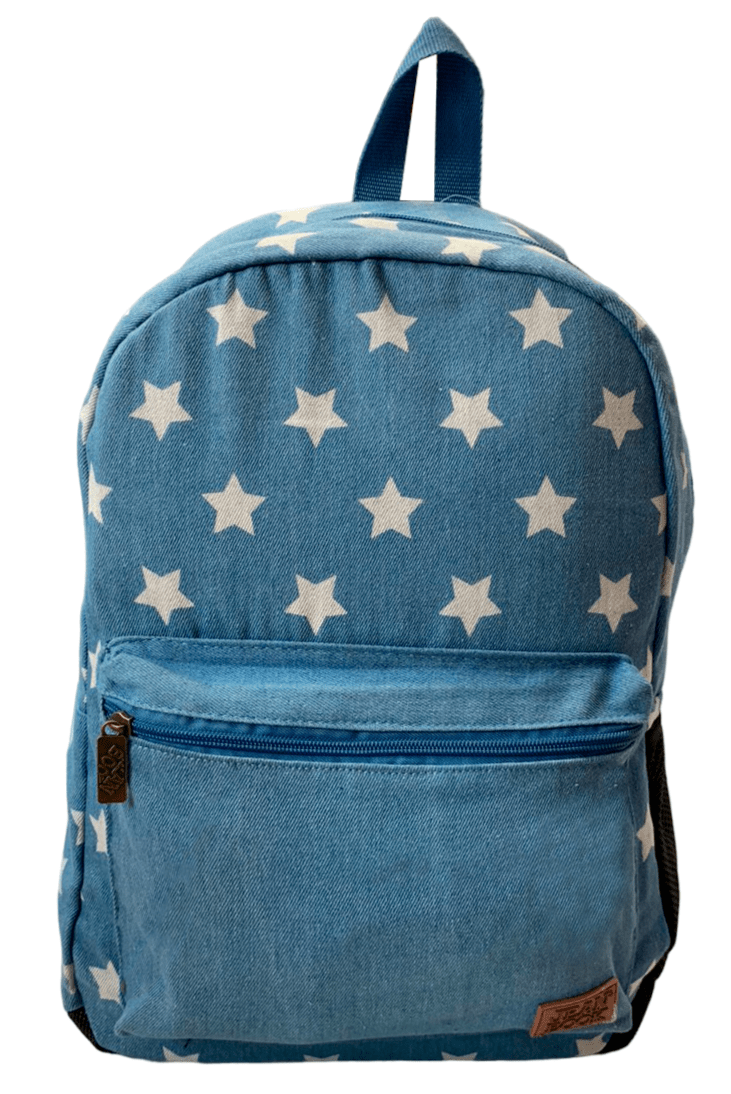 Mochila Juvenil Azul con estrellas Jean Book 2023
