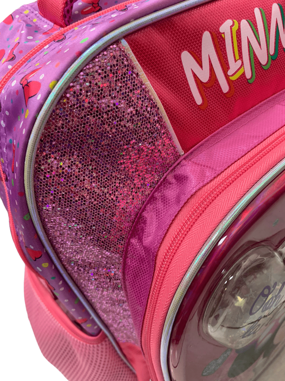 Mochila Primaria Minnie / Ruz (Carrito opcional)