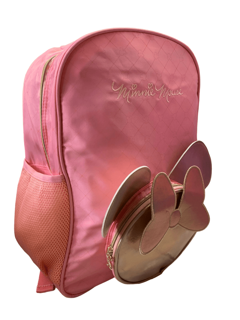 Mochila Primaria Minnie Rosa Ruz Carrito opcional 2023