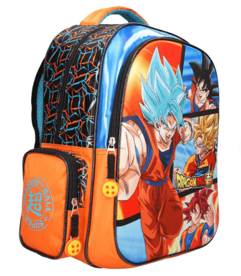 Mochila Primaria Dragon Ball Z / Keepack (Carrito opcional)