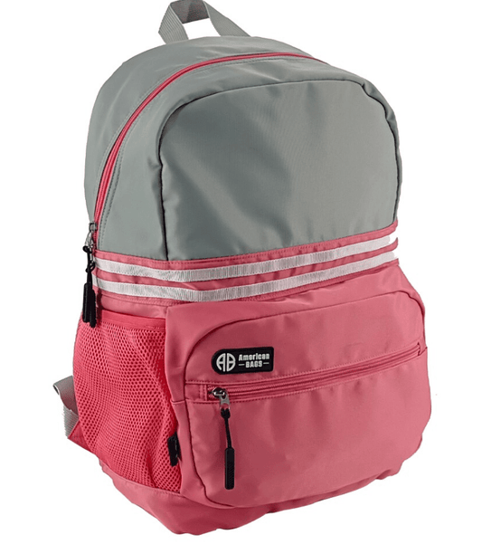 Mochila Juvenil Rosa / American Bags