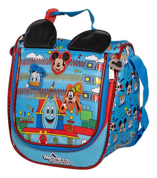 Lonchera Mickey Mouse / Ruz - Moda Elisa - Encuentra bolsas para dama, carteras, cosmetiqueras, mochilas, maletas, portafolios y más!