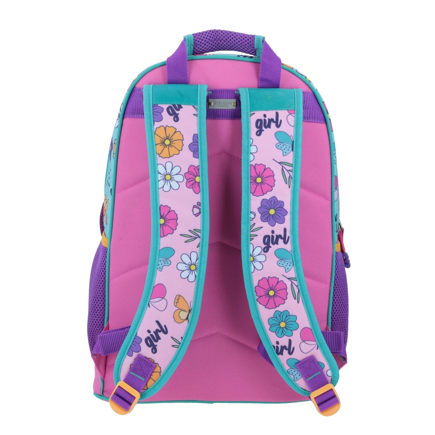 Mochila primaria Happy Girl Flores / Chenson (Carrito Opcional)