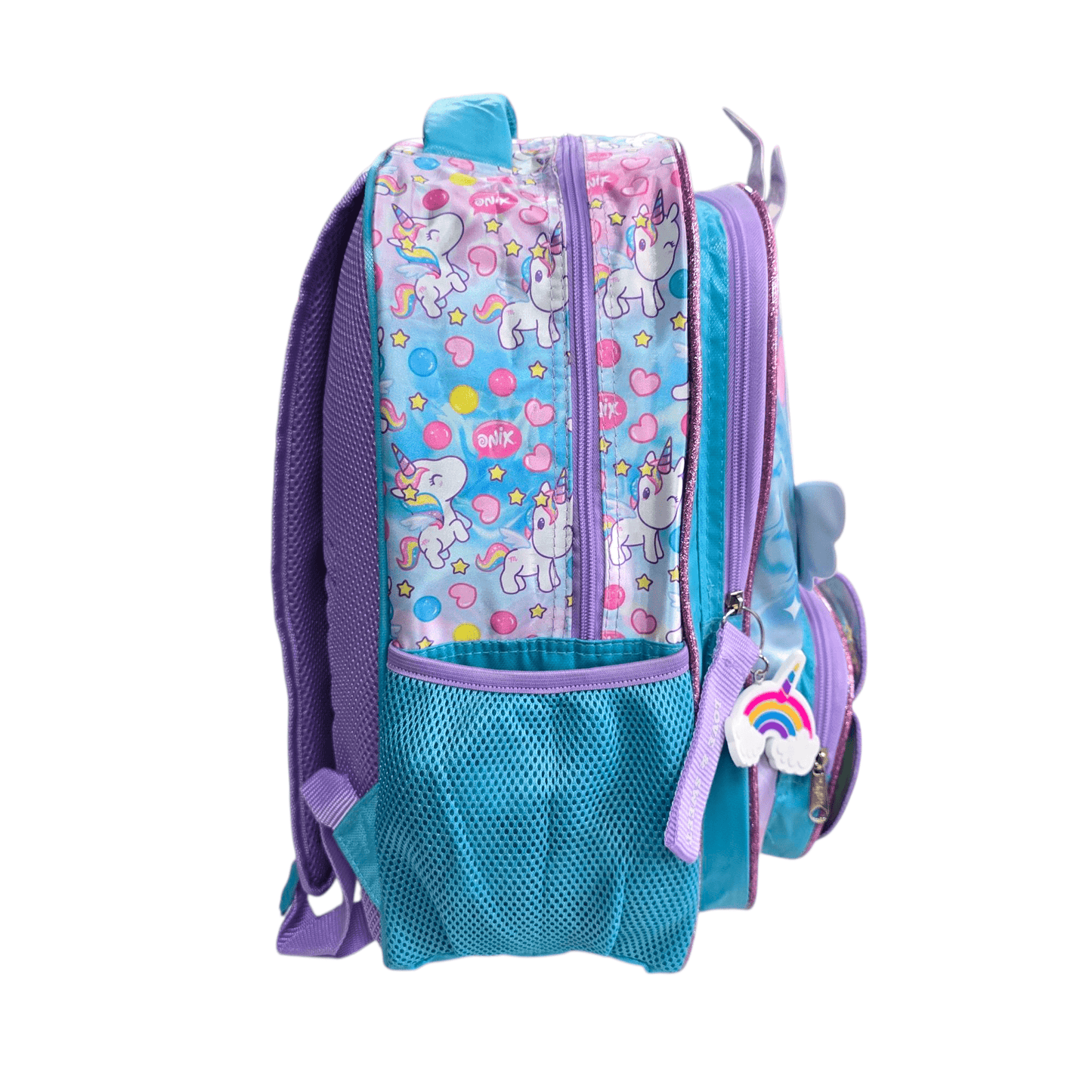 Mochila Primaria Unicornio Onix / Ruz (Carrito opcional)