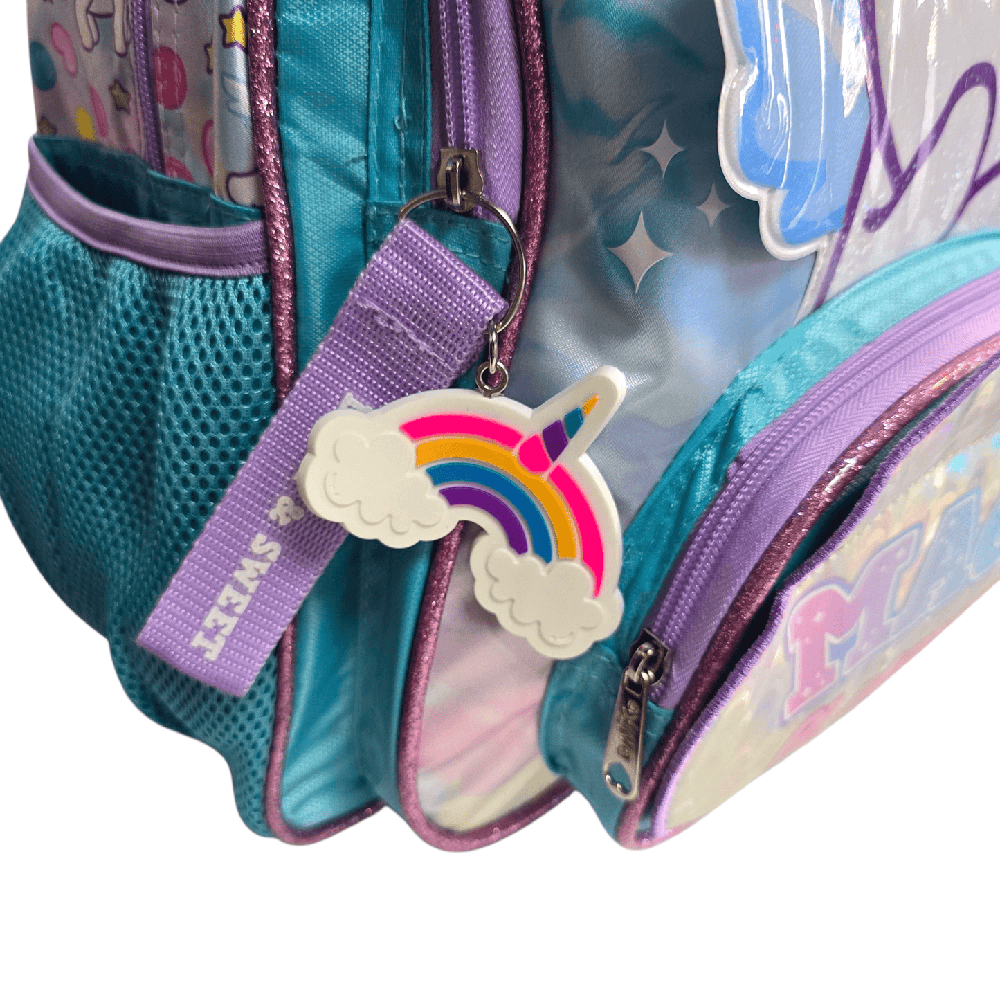 Mochila Primaria Unicornio Onix / Ruz (Carrito opcional)