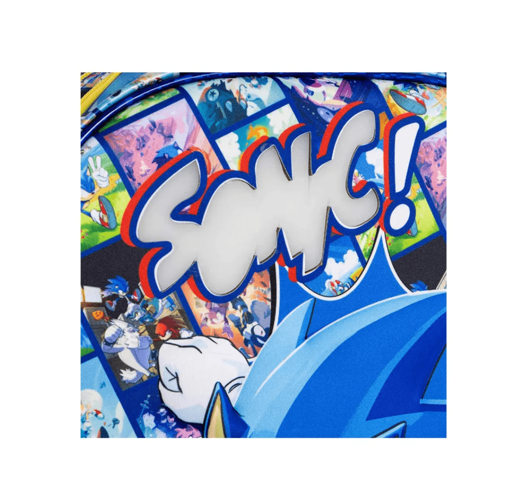 Mochila Primaria Sonic / Ruz (Carrito opcional)