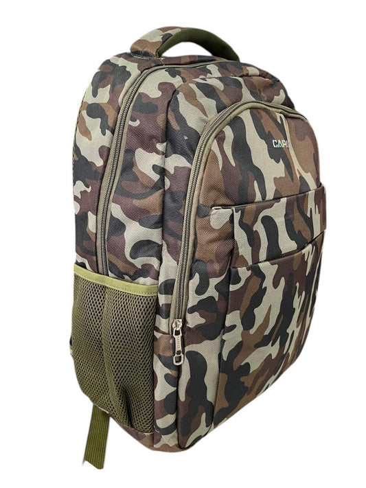 Mochila para laptop verde / Capazzi