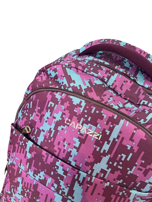 Mochila para laptop Morada con Azul / Capazzi