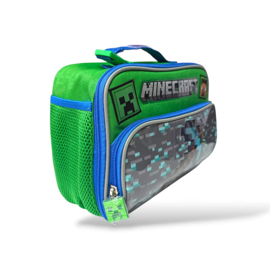 lonchera minecraft / ruz - Moda Elisa - Encuentra bolsas para dama, carteras, cosmetiqueras, mochilas, maletas, portafolios y más!