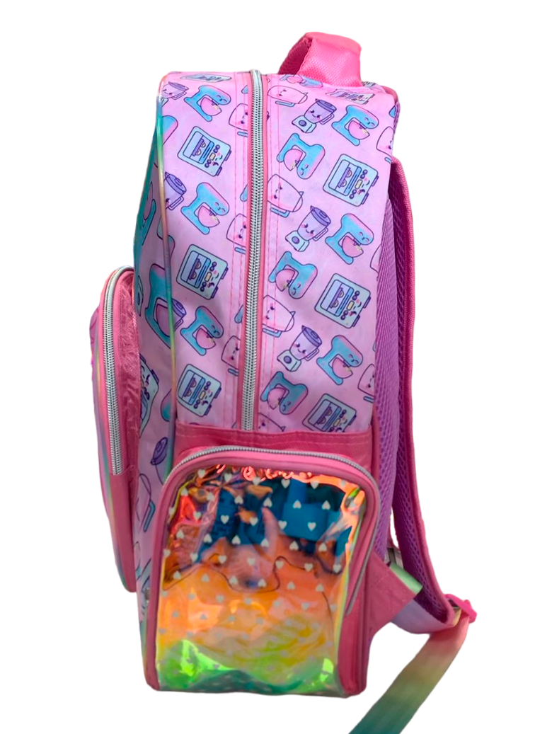 Mochila Primaria Mis Pastelitos / Ruz (Carrito opcional)