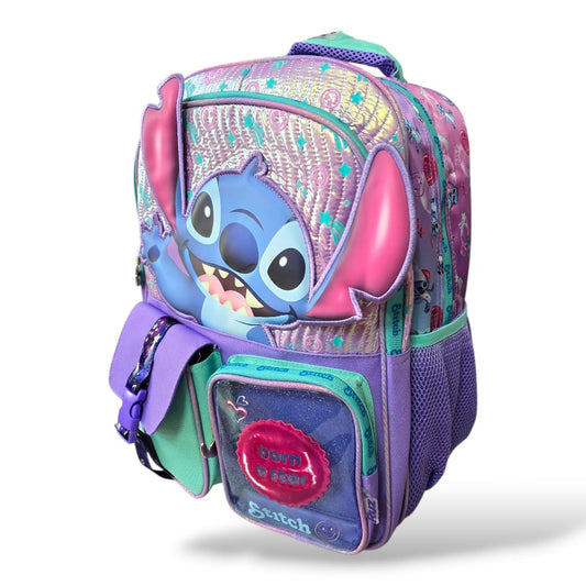 Mochila Primaria de STITCH / Ruz (Carrito opcional)