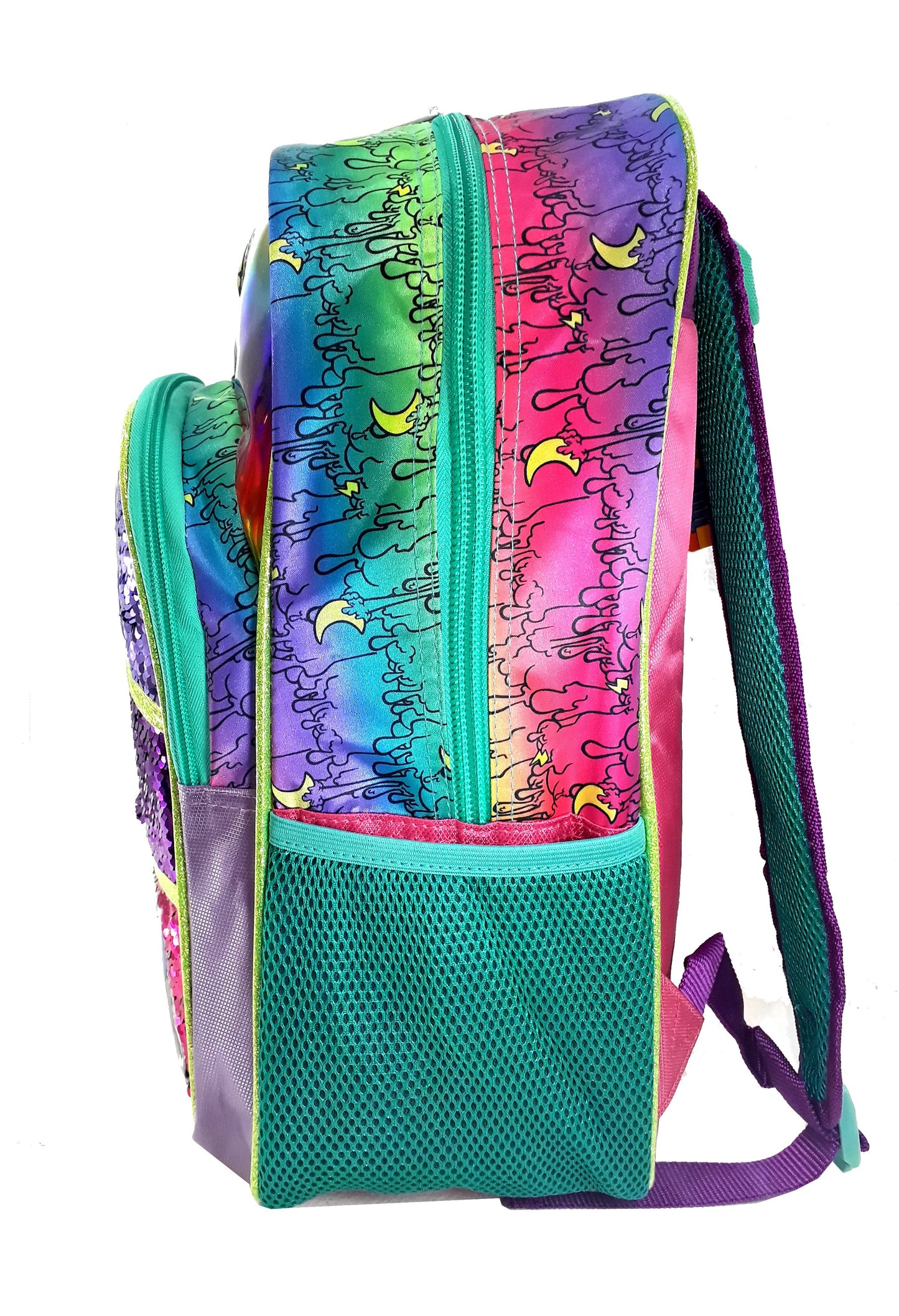 Mochila Primaria Poopsie Lentejuela (Carrito Opcional) / Ruz - mochila - Ruz - Moda Elisa - bolsas para dama, bolsas de piel, carteras, cosmetiqueras, mochilas, escolares y más!