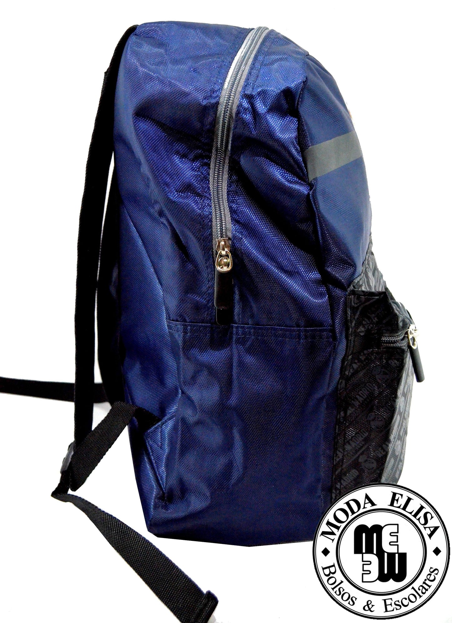 Mochila Primaria Real Madrid (Carrito opcional) / Ruz - mochila - Ruz - Moda Elisa - bolsas para dama, bolsas de piel, carteras, cosmetiqueras, mochilas, escolares y más!