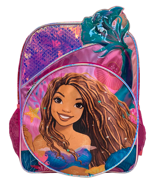 Mochila Primaria La Sirenita / Ruz (Carrito opcional)