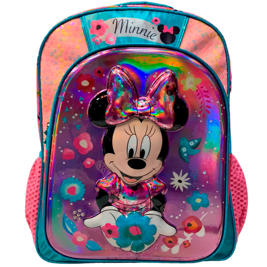 Mochila Primaria Minnie / Ruz (Carrito opcional)