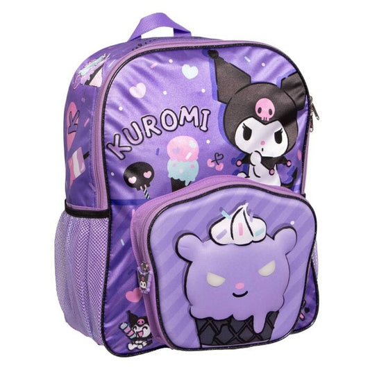 Mochila Primaria Kuromi / Ruz (Carrito opcional)