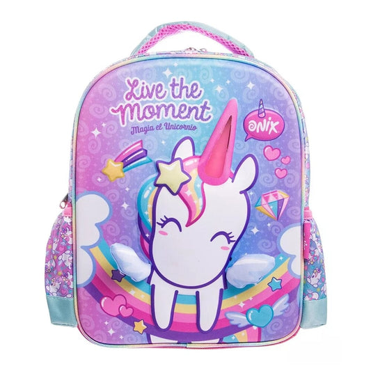 Mochila Kínder Unicornio Onix / Ruz