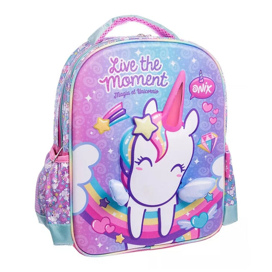 Mochila Kínder Unicornio Onix / Ruz