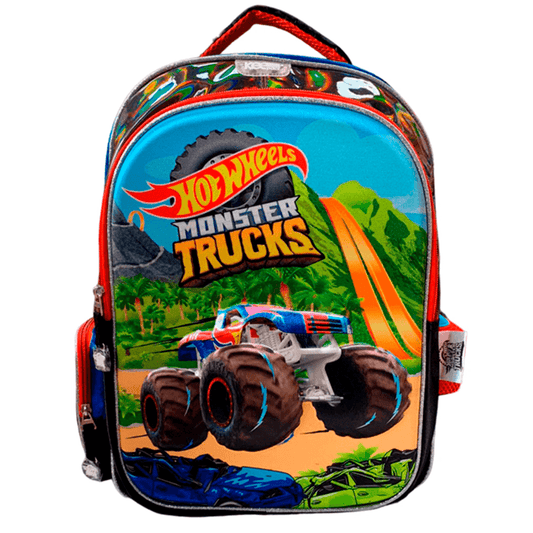 Mochila Primaria Hot Wheels / Yadatex (Carrito Opcional)