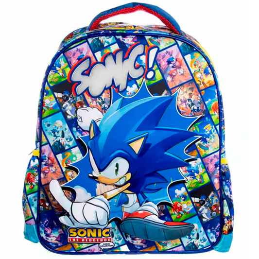 Mochila Primaria Sonic / Ruz (Carrito opcional)