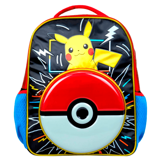 Mochila Primaria Pokémon 3D / Ruz (Carrito opcional)