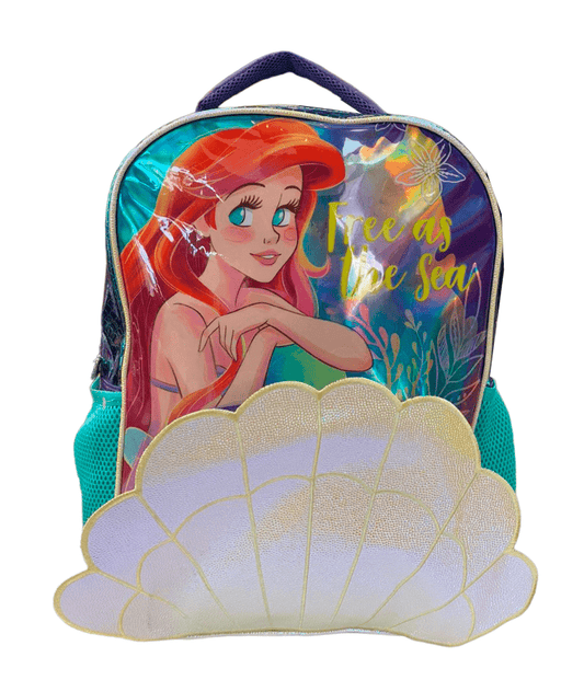 Mochila Primaria La Sirenita / Ruz (Carrito opcional)