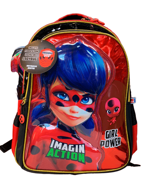Mochila Primaria Lady Bug / Fotorama (Carrito opcional)
