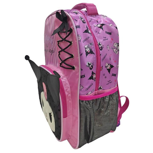 Mochila Primaria Kuromi / Ruz (Carrito opcional)