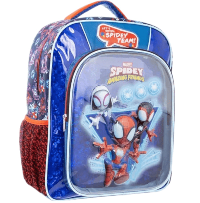 Mochila Primaria Spiderman / Ruz (Carrito opcional) 2024