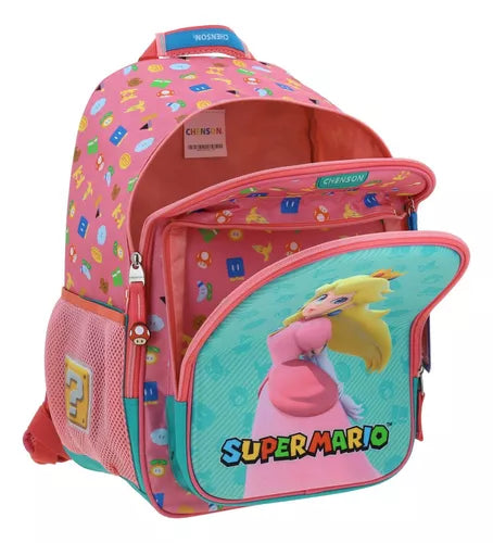 Mochila Primaria Super Mario Peach / Chenson 2024