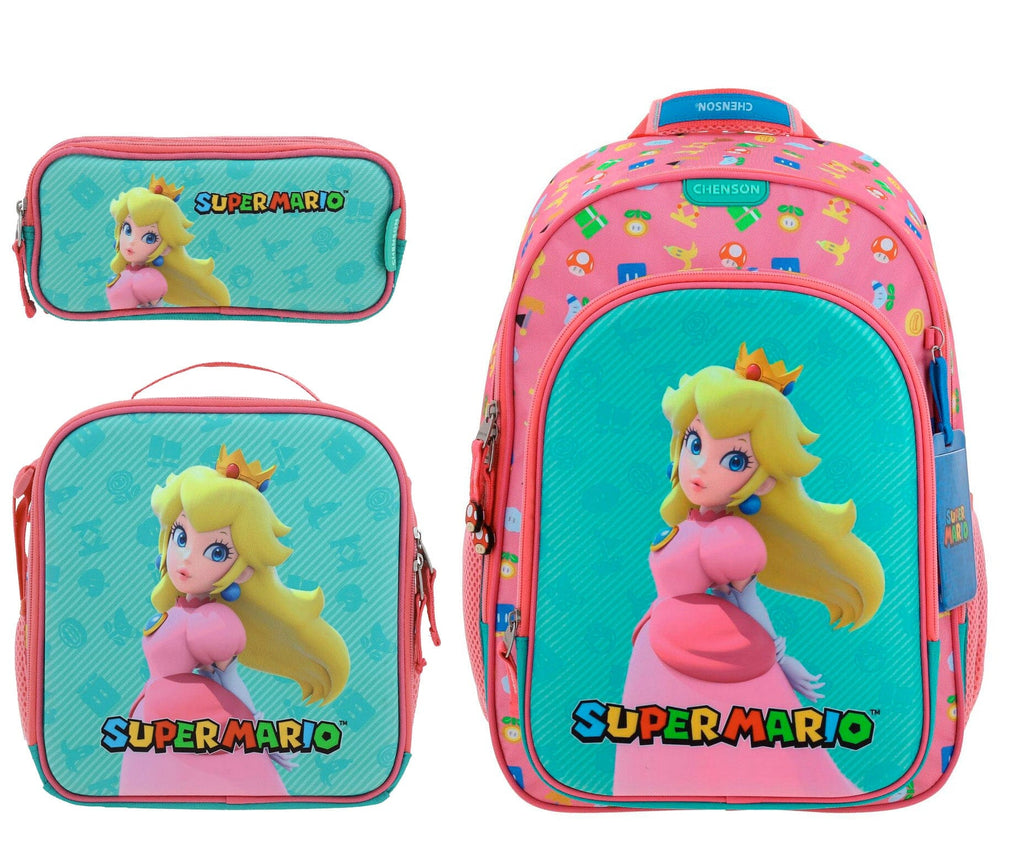 Mochila Primaria Super Mario Peach / Chenson 2024