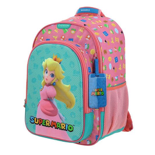 Mochila Primaria Princesa Peach / Chenson (Carrito Opcional)