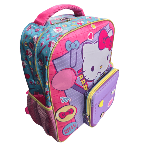 Mochila Primaria Hello Kitty / Ruz (Carrito opcional)