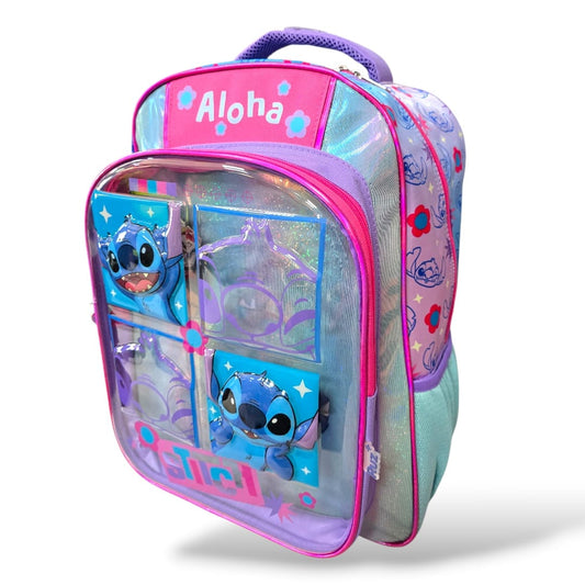 Mochila primaria de STITCH / (Carrito opcional)