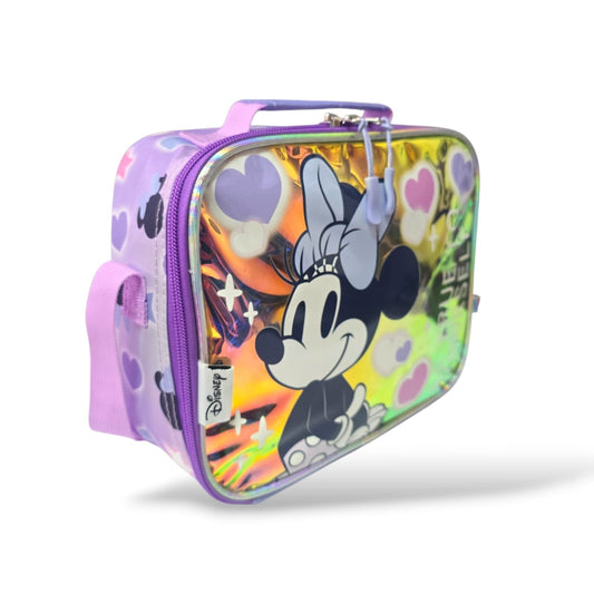 Lonchera minnie / ruz - Moda Elisa - Encuentra bolsas para dama, carteras, cosmetiqueras, mochilas, maletas, portafolios y más!
