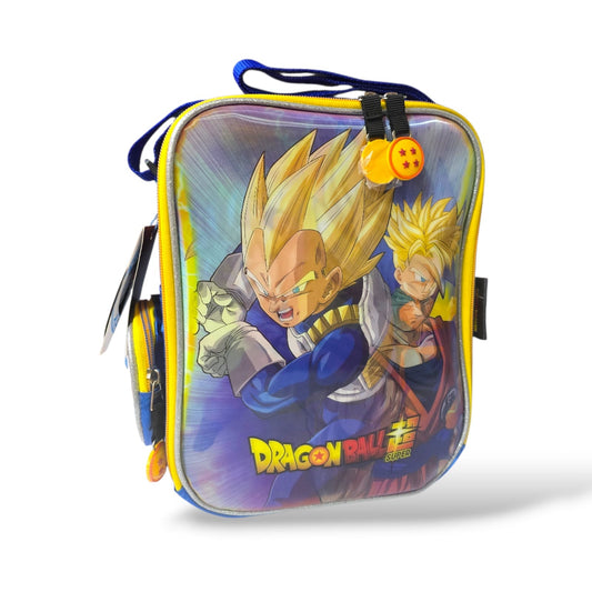 Lonchera de Dragon Ball /ruz - Moda Elisa - Encuentra bolsas para dama, carteras, cosmetiqueras, mochilas, maletas, portafolios y más!