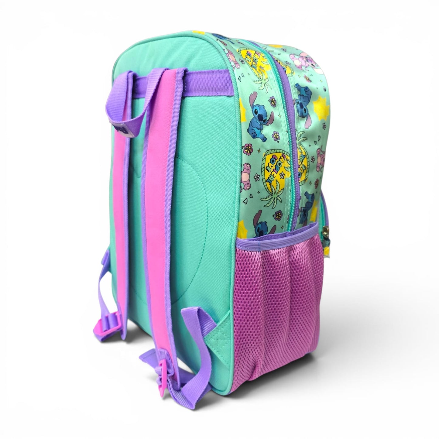 Mochila Primaria stitch y angel / (Carrito opcional) / Ruz