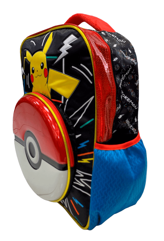 Mochila Primaria Pokémon 3D / Ruz (Carrito opcional)