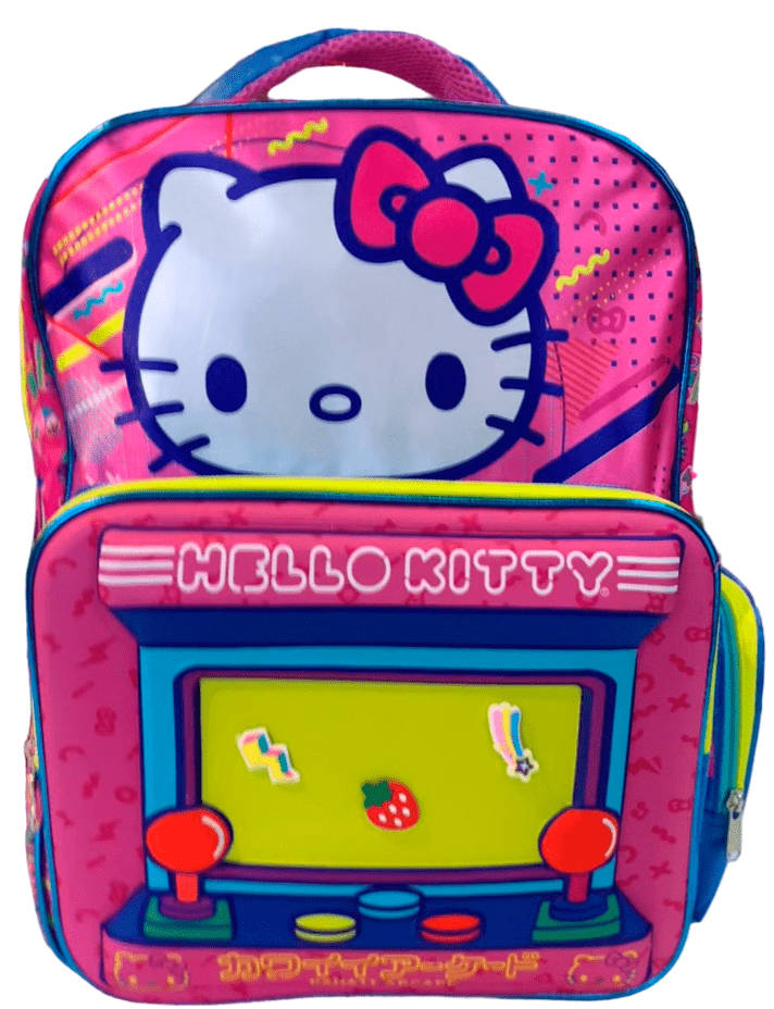 Mochila Primaria Hello Kitty / Ruz (Carrito opcional) 2024
