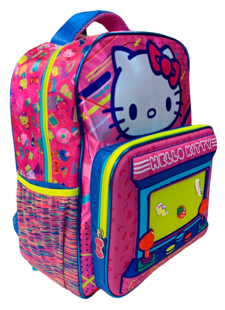 Mochila Primaria Hello Kitty / Ruz (Carrito opcional) 2024