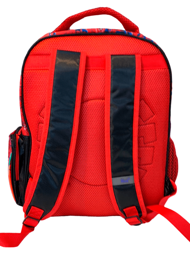 Mochila Primaria Spiderman 3D / Ruz (Carrito opcional) 2024