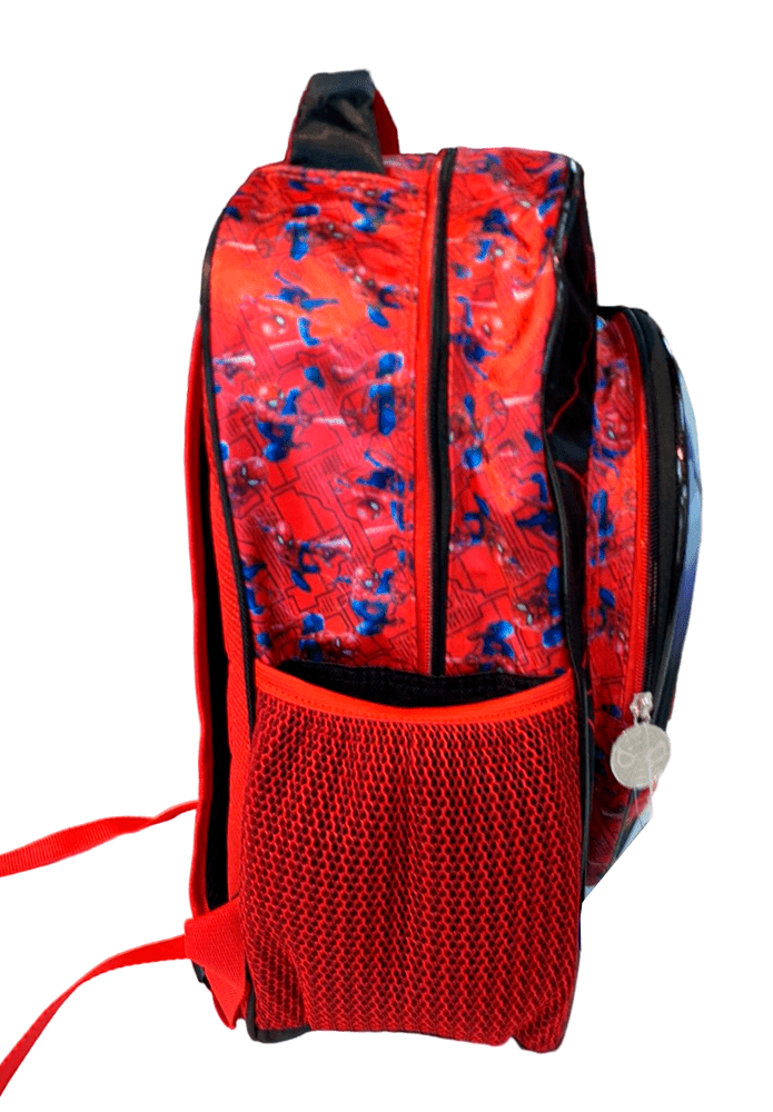 Mochila Primaria Spiderman 3D / Ruz (Carrito opcional) 2024