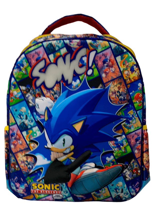 Mochila Primaria Sonic / Ruz (Carrito opcional) 2024