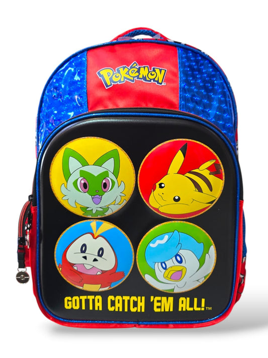 Mochila Primaria pokemon / Ruz (Carrito opcional)
