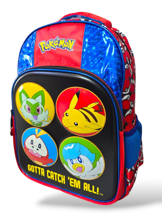Mochila Primaria pokemon / Ruz (Carrito opcional)